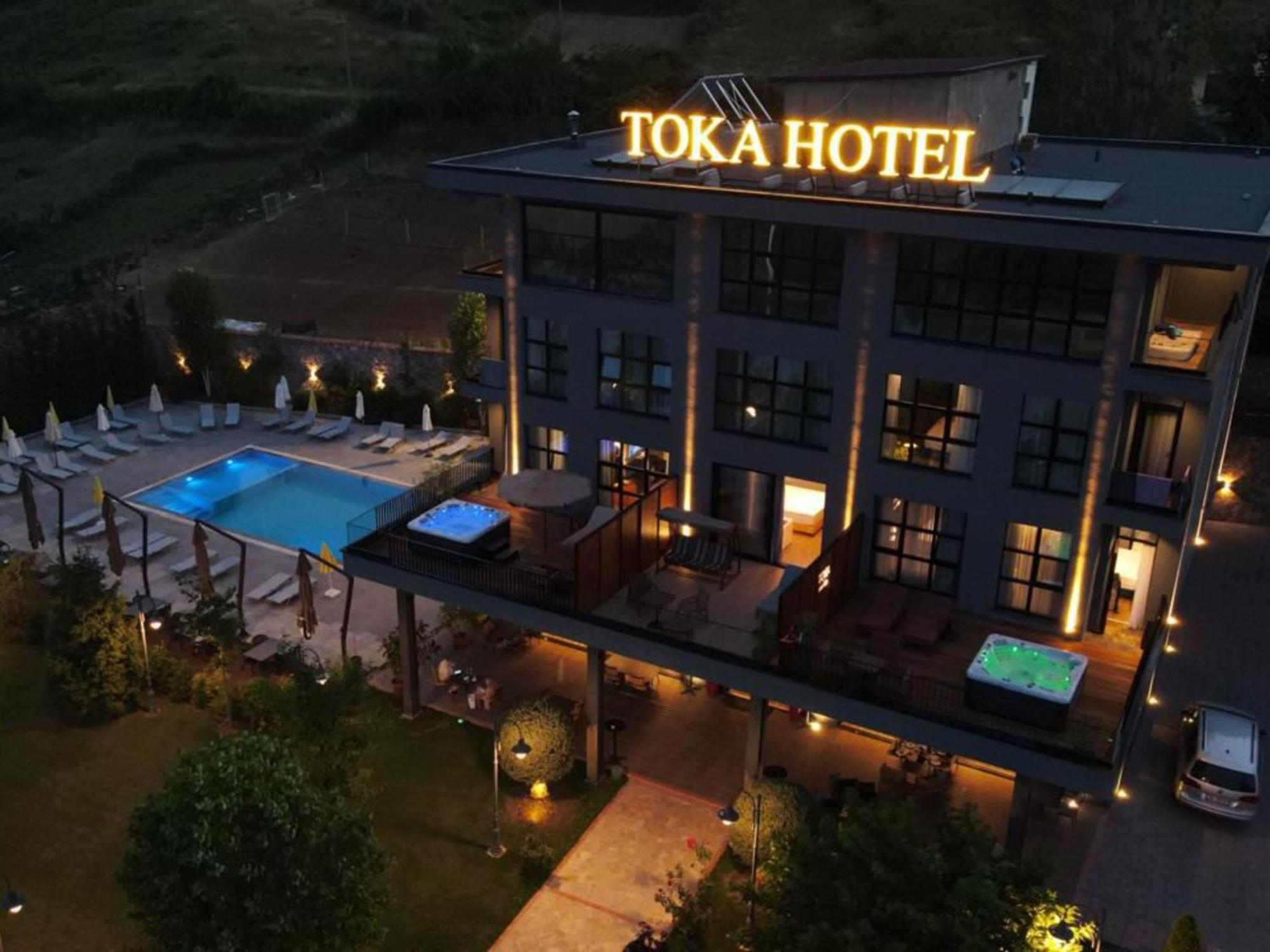 Toka Hotel Restaurant Pogradec Exterior foto